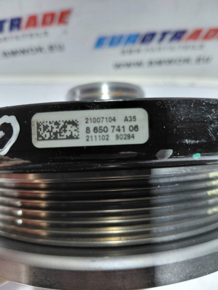 BMW OE BMW 8650741 OEM 32KM BMW F20 F36 G01 G02 G05 G20 G26 G30 B58 Шків колінвала з демпфером 8650741