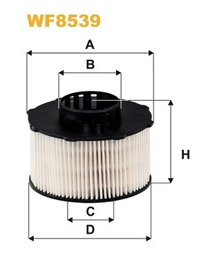 WF8539 WIX FILTERS Фільтр палива