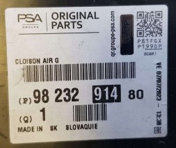 Peugeot OE 9823291480 Повітряне кермо peugeot 208 ii oe 9823291480