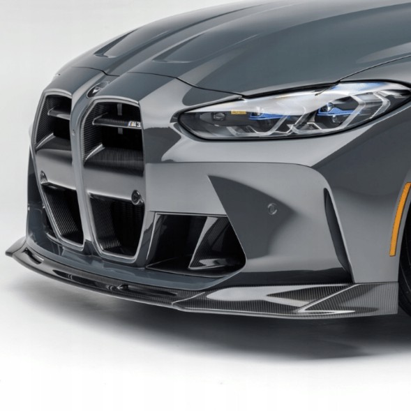 Китай 00520429858 ГРИЛЬ НИРКИ АТРАПА РАДІАТОРА V STYLE BMW M3 G80 G81 G82 G83 КАРБОН