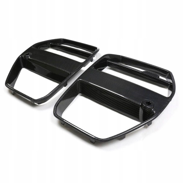 Китай 00520429858 ГРИЛЬ НИРКИ АТРАПА РАДІАТОРА V STYLE BMW M3 G80 G81 G82 G83 КАРБОН