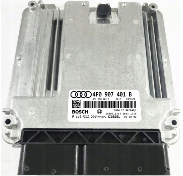 Bosch KOMPUTER ECU AUDI 2.7 TDI 4F0907401B 0281012560 IMMO OFF Блок керування двигуна (ecu) audi 2.7 tdi 4f0907401b 0281012560 immo off