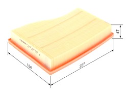 F026400593 BOSCH Фільтр повітряний