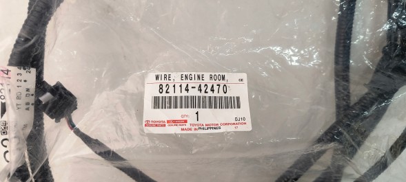 Toyota OE 82114-42470 MBAP ПРОМІНЬ УСТАНОВКИ ДАТЧИКІВ PDC TOYOTA BZ4X 22- 82114-42470