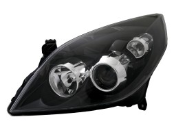 TYC 5519091E MHM TUNING Рефлектор Фара Передня Чорна Лінза Opel Vectra C Signum Lift 2005-2008 L