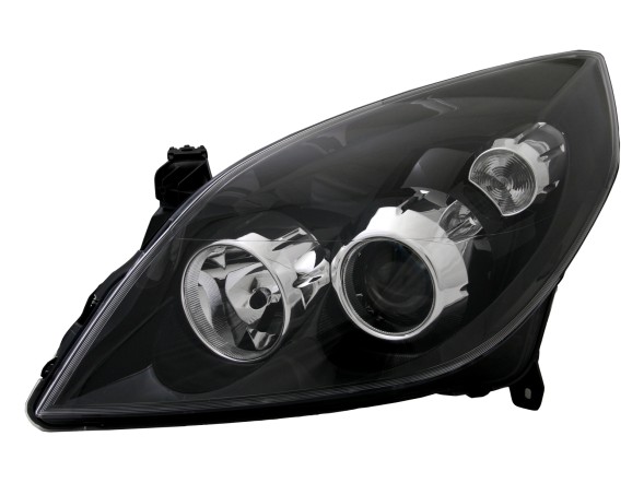 TYC 5519091E MHM TUNING Рефлектор Фара Передня Чорна Лінза Opel Vectra C Signum Lift 2005-2008 L