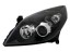 TYC 5519091E MHM TUNING Рефлектор Фара Передня Чорна Лінза Opel Vectra C Signum Lift 2005-2008 L