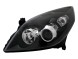 TYC 5519091E MHM TUNING Рефлектор Фара Передня Чорна Лінза Opel Vectra C Signum Lift 2005-2008 L