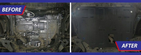 Rival SP3015BS-1 ТРАНСМІСІЯ КРИШКА ДВИГУНА СТАЛЕВА FORD KUGA 2016-19 р.в