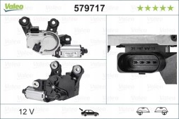 Audi OE 8U0955711A zamienny AUDI 4G9955711A, AUDI 4G9955711C, AUDI 8U0955711A Valeo двигун склоочисника audi a1,a6,q3 03.06-10.18 задний