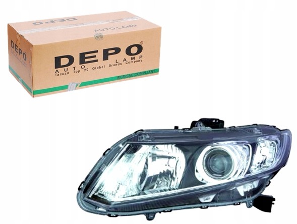 Abakus 117-1110L-LEMN2 Лівий фара honda civic ix sedan 2011- depo