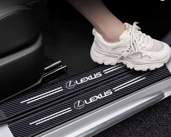 Chiny 766584828 5 шт. Захисні наклейки Lexus на пороги RX NX ES IS GS P