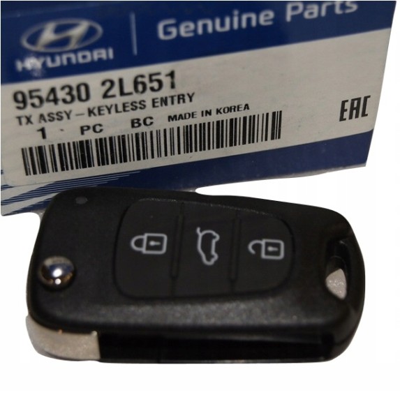 Hyundai OE 95430-2L651 ПУЛЬТ КЛЮЧ HYUNDAI i-30 i30 2006-2012 ЗАВОДСЬКИЙ ОРИГІНАЛ