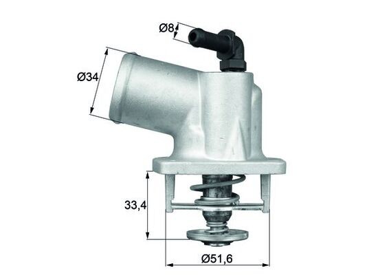 TI 54 92D MAHLE ORIGINAL Термостат