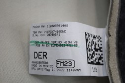 BMW OE 7932154 52107932154 Skóra Merino kość słoniowa (VAEW) ОБШИВКА ОББИВКИ СПИНКИ КРІСЛА КОМФОРТ BMW G05 X5 G06 X6 G07 X7