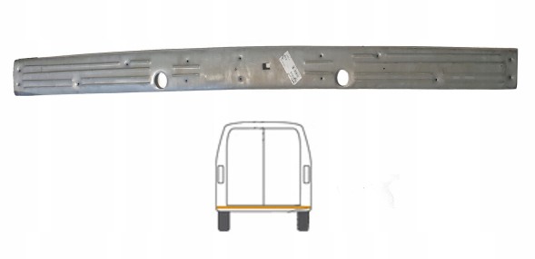 Polcar 506290-9 РЕМОНТ НАКЛАДКИ ЗАДНЬОГО РЕМЕНЯ SPRINTER VW LT 95-