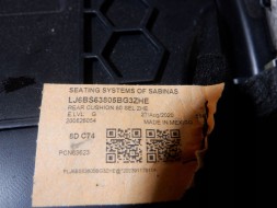 Ford OE LJ6B-S63805-BG3ZHE СИДІЛО ЗАДНЕ ЛІВЕ FORD ESCAPE MK4 USA