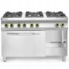 Китай WEW-SC-HP-1000922 Газова плита Hendi з 6 конфорками та електричною духовкою GN1/1, сертифікат CE