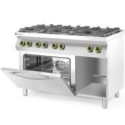 Китай WEW-SC-HP-1000922 Газова плита Hendi з 6 конфорками та електричною духовкою GN1/1, сертифікат CE