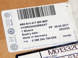 Skoda OE 6R0614517BM BEF НАСОС ABS 6R0614517BM SKODA FABIA II ROOMSTER ASO