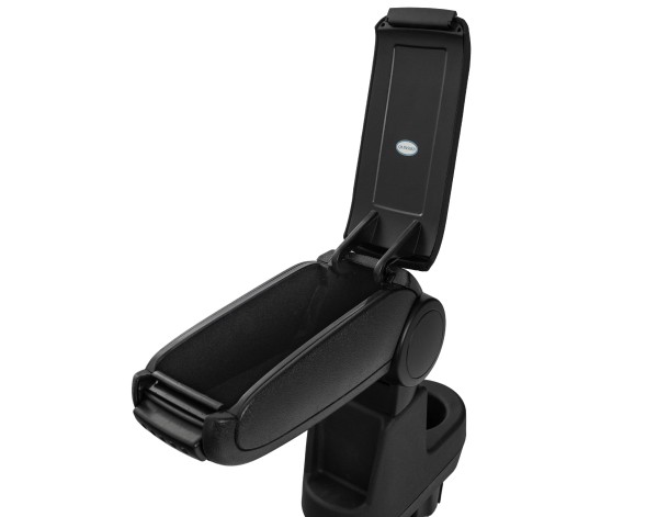 Omtec 2525603F Автомобільний підлокітник Omtec регульований зі сховищем для Fiat 500/500C FL