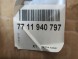 Dacia OE 7711940797 DACIA DUSTER II Накладка на поріг