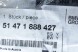 BMW OE 1888427 51471888427 1888425 51471888425 1888428 51471888428 1888426 51471888426 НОВА ОРИГІНАЛЬНА ВНУТРІШНЯ ЧОРНА НАКЛАДКА ПОРОГУ BMW E30 COUPE CABRIO