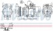 Nissens 89387 Компресор компресора кондиціонера 89387 nissens