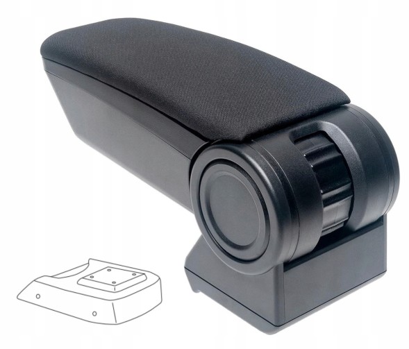 Rati V05303A Підлокітник Armster 3, Toyota Verso, 2013-2019, тканина