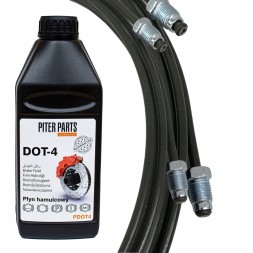 PiterParts 1127014000 Przewody hamulcowe stalowe przód tył OPEL Signum Провід гальмівний сталевий OPEL Signum комплект жорстких проводів передньої задньої частини