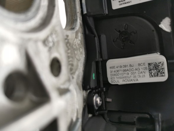 Volkswagen OE 85E419091BJBCE, DWP536204OE Кермо Audi A6 e-tron 85E419091BJBCE