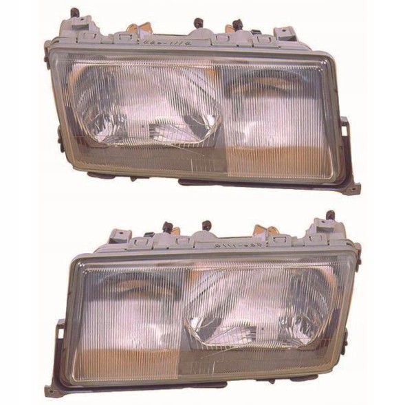 Depo A20182075 2018207661 Лампа фар mercedes 190 комплект l + p