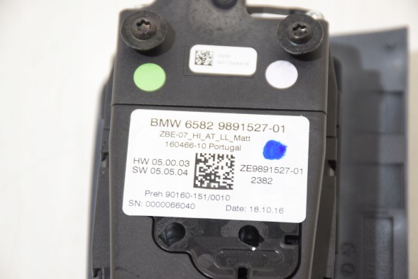 BMW OE 9891527 BMW BMW F40 G20 G21 G22 G26 G01 G02 Панель Idrive Контролер Ручка навігації