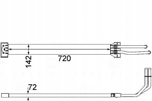 Behr Hella Service PRO/8MO 376 756-371 BRH Масляний охолоджувач behr hella 95834706900 95834706920 + помічник зіткнення #34