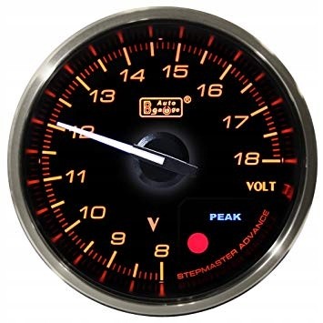 Auto Gauge AGVOCL ІНДИКАТОР НАПРУГИ - ВОЛЬТМЕТР - AG ПРЕМІУМ 52мм