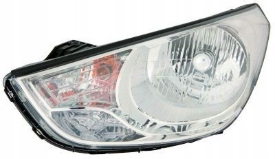 Abakus 221-1157L-LD-EM Лівий рефлектор h4, електричний, ручний, колір