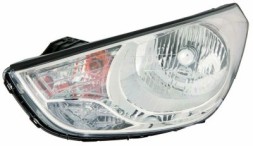 Abakus 221-1157L-LD-EM Лівий рефлектор h4, електричний, ручний, колір