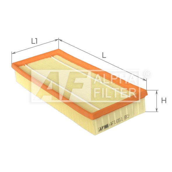 AF1651 ALPHA FILTER Фільтр забору повітря