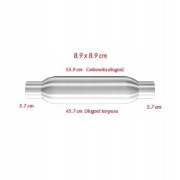 Magnaflow Глушник glasspack MagnaFlow 2.25"/2.25" 57мм / 57мм 18125
