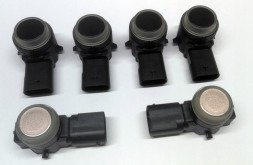 PSA 9827917377 9800210677G4 zestaw 6 sztuk komplet Peugeot 3008 GT Line P84 II Датчик паркування pdc peugeot 3008 gt line p84 ii