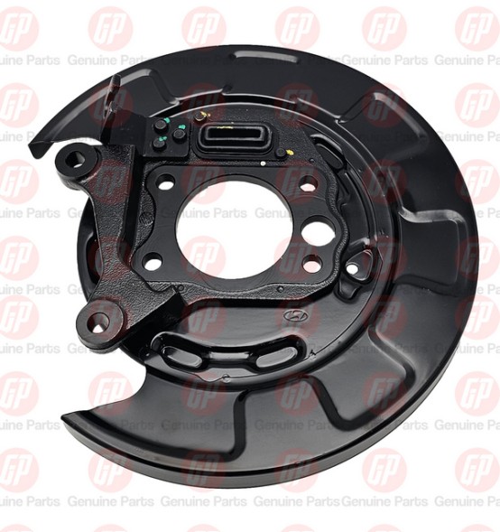 Hyundai OE GP|58251-2E000, 582512E000 HYUNDAI ORYGINAŁ HYUNDAI TUCSON 2004-2010 ПРИВІД 2WD ЗАХИСНИЙ ЩИТ ГАЛЬМІВНОГО ДИСКА ЗАДНІЙ ЛІВИЙ ОРИГІНАЛ