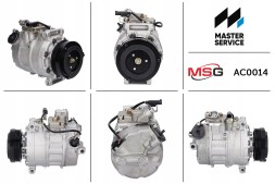 MSG AC0014NEW Компресор кондиціонера BMW 5 E60 03-10