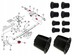 PC B364 SET RS ВТУЛКИ РЕСОНИ CHRYSLER GRAND VOYAGER 01-07 RS RG