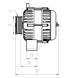 F032114088 HC CARGO Генератор