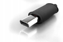 BUZZER SM 1x140 СПОРТИВНИЙ ГЛУШНИК BUZZER 115X65 ММ ДИЗЕЛЬ БЕНЗИН 55