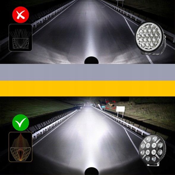 Китай 6908770437399 4 шт. Світлодіодна фара дальнього світла LED NEON
