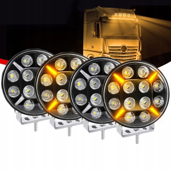 Китай 6908770437399 4 шт. Світлодіодна фара дальнього світла LED NEON