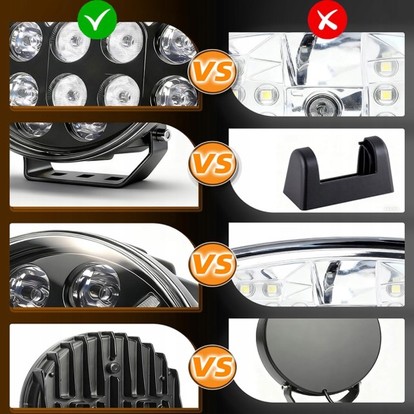 Китай 6908770437399 4 шт. Світлодіодна фара дальнього світла LED NEON