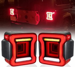 VLAND Tunnel3D-JKb-eu LED ліхтарі задні Jeep Wrangler JK JKU 2006-2017 Tunnel 3D EU