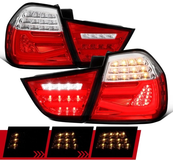 Junyan LDBMK2 2042911E mhm Лампи задні kpl Full Led Динамічні Тюнінг Bmw 3 e90 седан Lift Lci 2008-12